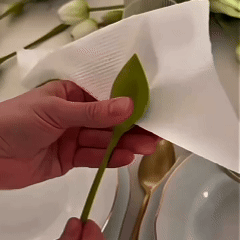 💐 Your Table Deserves This Flower Napkin Trick