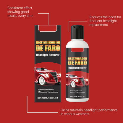Foggy, Yellowed Headlights Killing Your Night Vision? This Restorer Brings Them Back to Like-New Clarity in Minutes!