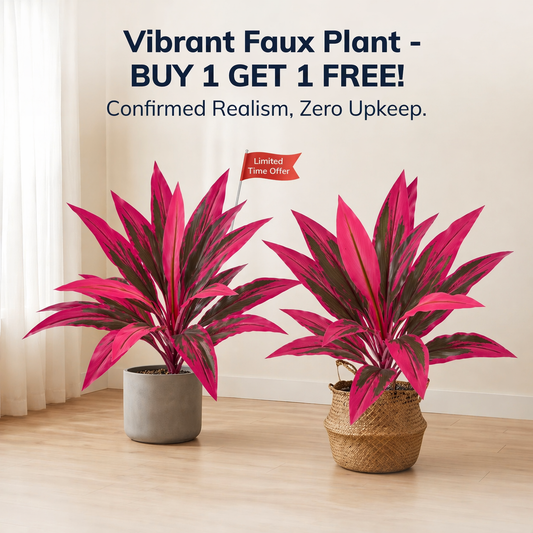 Vibrant Artificial Tropical Plant (Buy 1 Get 1 FREE🎉)