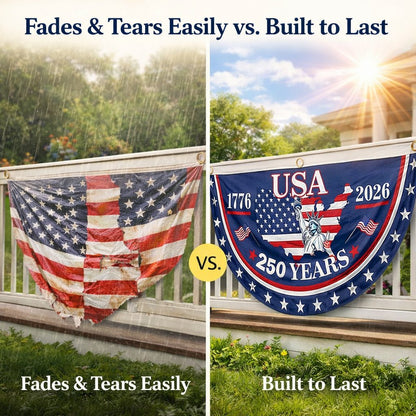 250th Anniversary Banner – Fade-Resistant🗽