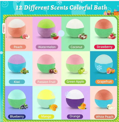 🛁🐣Bath Bombs For Kids – 12 Pack With Surprise Toys Inside, Easter Basket Stuffers