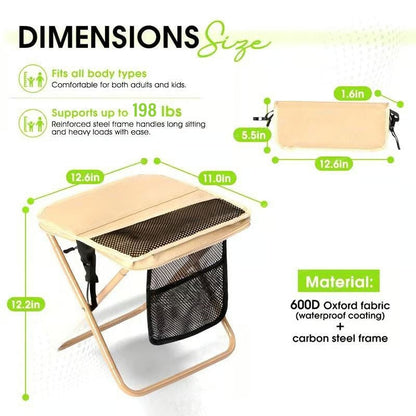 48% OFF🔥-Camping Chairs, Christmas first choice, 1.5 lbs ultra light