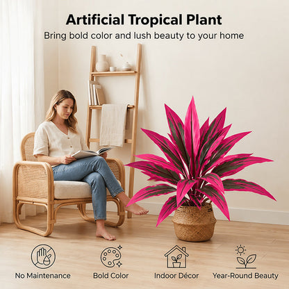 Vibrant Artificial Tropical Plant (Buy 1 Get 1 FREE🎉)