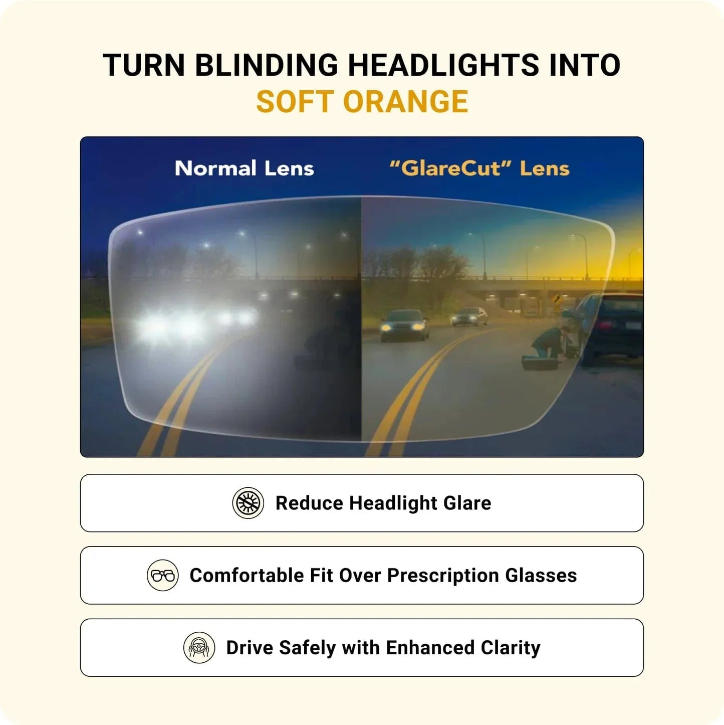 KLENIMORE™ Glasses with GlareCut Technology