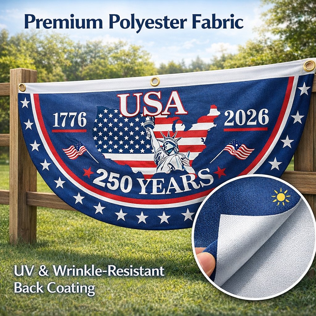 250th Anniversary Banner – Fade-Resistant🗽