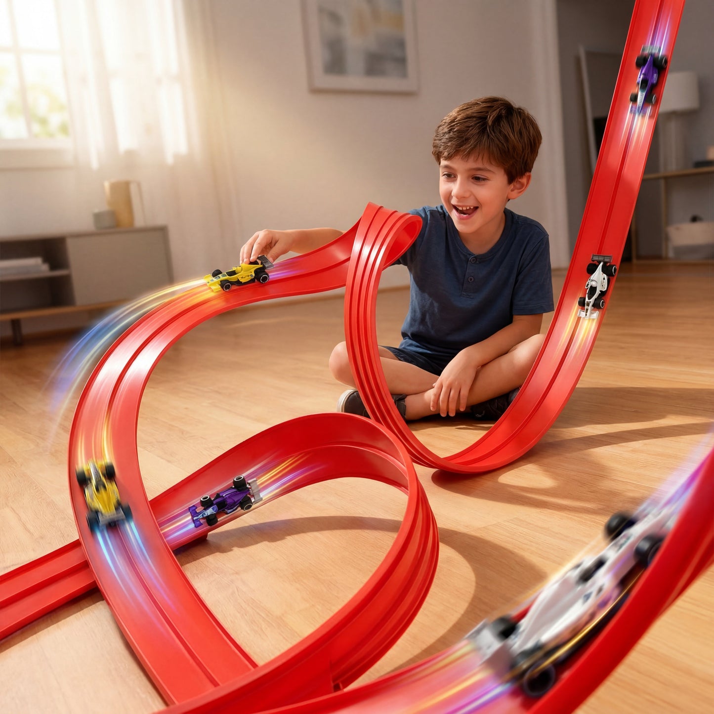 Flex 360° Track with Cars