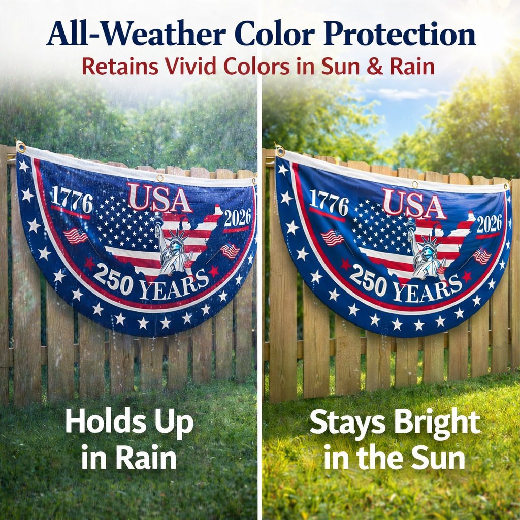 250th Anniversary Banner – Fade-Resistant🗽